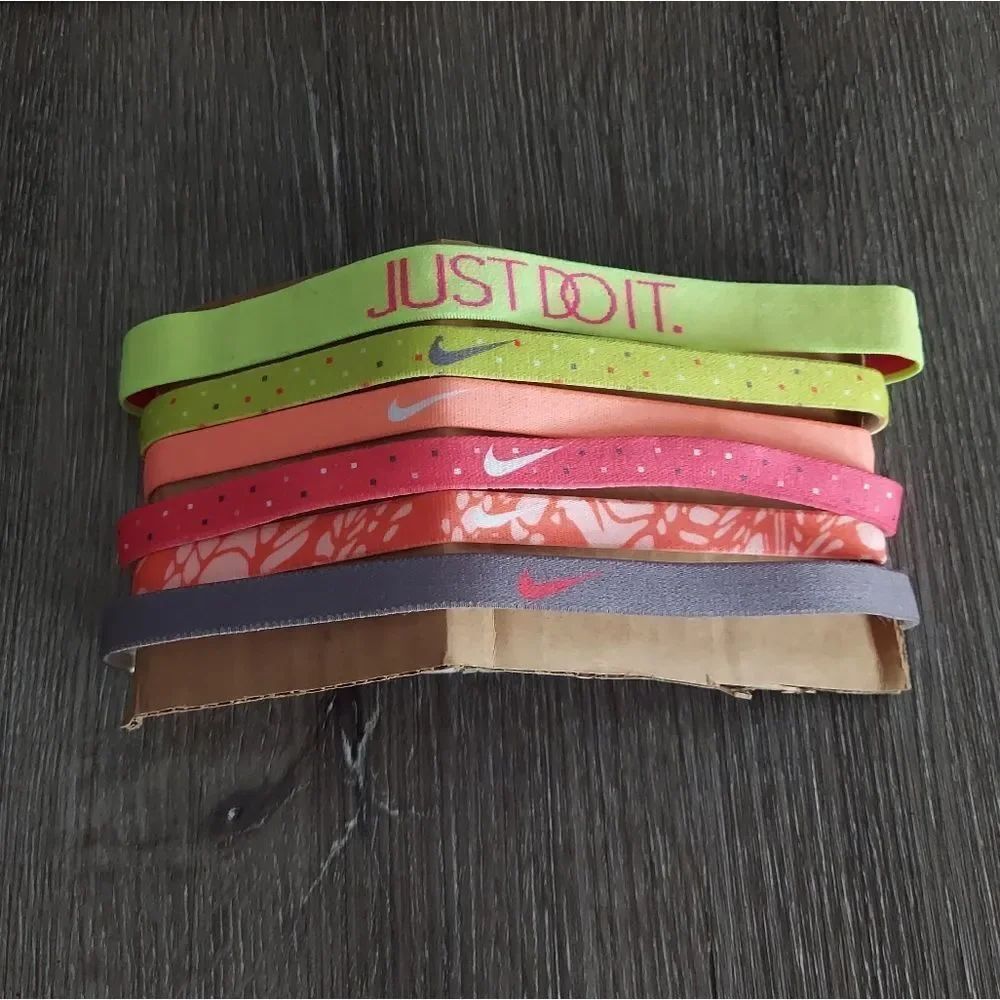 Nike Vibrant Headband Collection - Set of 6